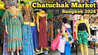 Chatuchak Market The Largest Market in Bangkok Thailand ตลาดนัดจตุจักร​ ล่าสุด​​​​​​​​​​​​​​ 2/05/26