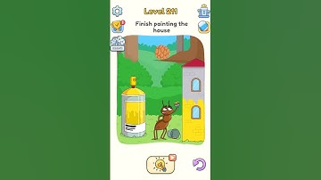 finish painting the house | Delete One Part level 211     #shorts #gamingshorts #dop