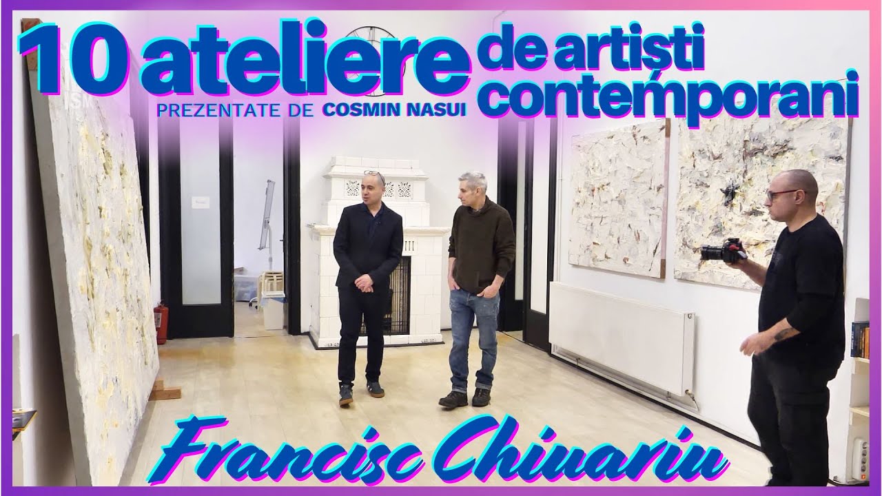 Francisc Chiuariu: 100 kg de culoare, 5 ani de uscare și o pictură care (se) transformă