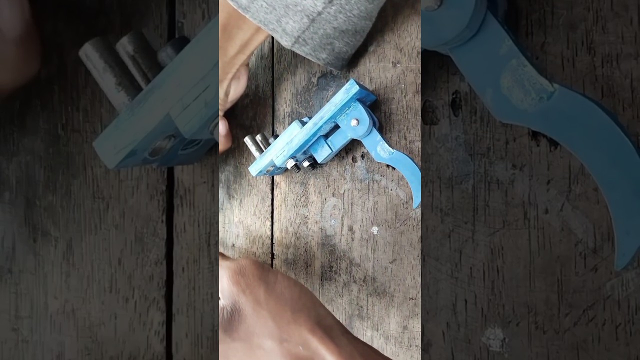 DIY Homemade slingshot trigger 