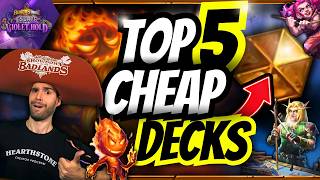 🏆 TOP 5 BEST CHEAP DECKS FOR EASY LEGEND! 💰