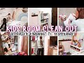 DECLUTTER, ORGANIZE & REARRANGE // Kids Room Cleanout // Cleaning After Christmas