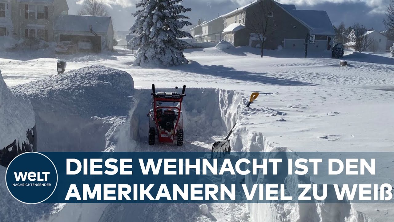 BOMBEN-ZYKLON: Minus 48-Grad - Whiteout-Stum mit Hurrikanstärke lässt USA erstarren