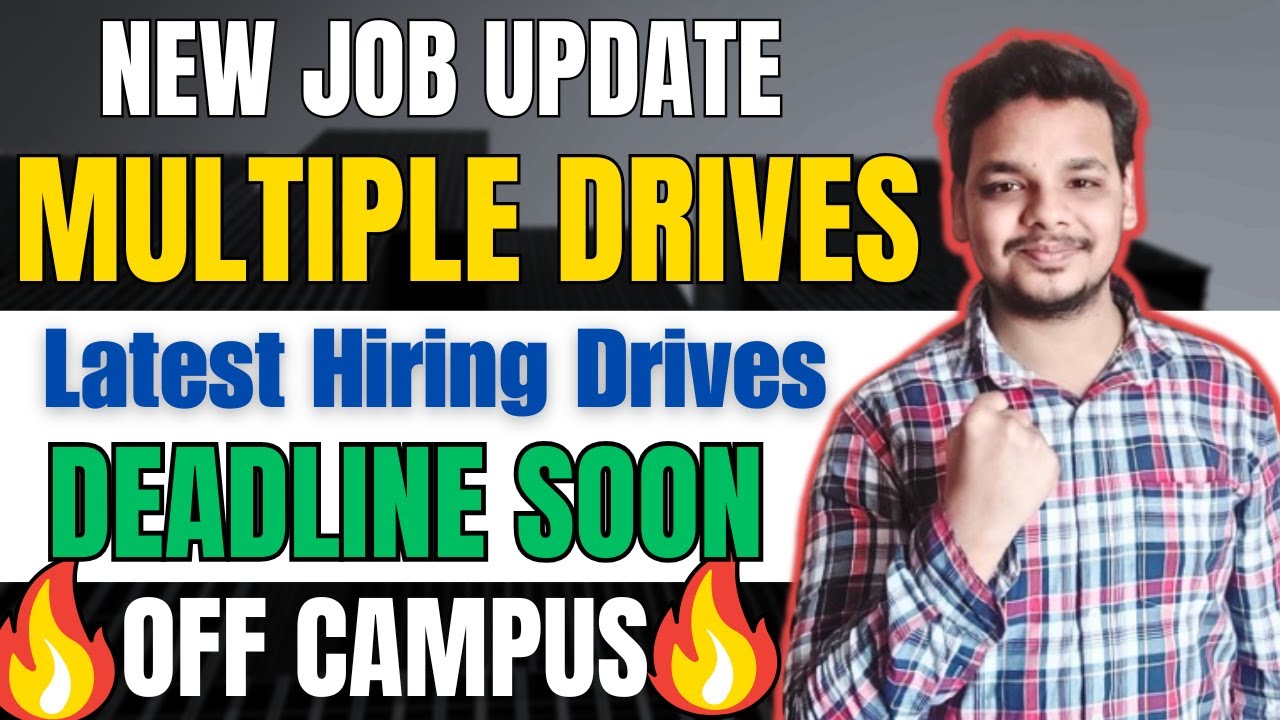 Direct Hirings for Freshers | OFF Campus Drive For 2025, 2024 Batch ...