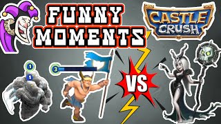 Castle Crush 🎈 Funny Moments 😂😂 Black Witch And Storm Elemental   👍
