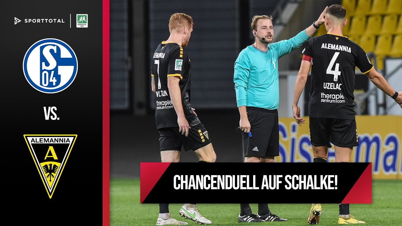 Endet Alemannias starke Siegesserie? FC Schalke 04 U23 TSV Alemannia Aachen Regionalliga Endet Alemannias starke Siegesserie? FC Schalke 04 U23 TSV Alemannia Aachen Regionalliga
