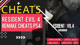 Resident Evil 4 Remake Deluxe Edition PS4 Cheats | Infinite Health | Infinite Ammo | Max Score Etc screenshot 2