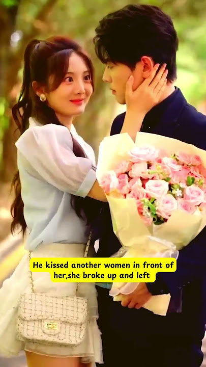 He kissed another women,she broke up and left #breakup #breakupstatus #love #cdrama #kdrama
