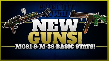 2 New Guns in CoD WW2! | MG 81 & M-38 Basic Stats and Review!