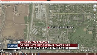 Hit-and-run leaves man seriously hurt; Fort Collins Police looking for driver