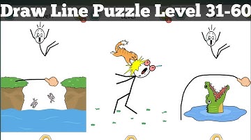 Draw Line Puzzle - Level 31-60 Answers - WEEGOON Games - Gameplay Walkthrough