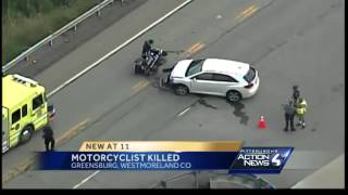 Motorcycle driver dies in Greensburg crash
