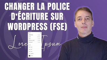Changer la police d