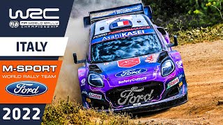 M-Sport Ford WRC Highlights : Ford Puma Rally1 : WRC Rally Italia Sardegna 2022 Saturday