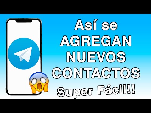 Video: Cómo Aparecen Los Contactos En Un Telegrama