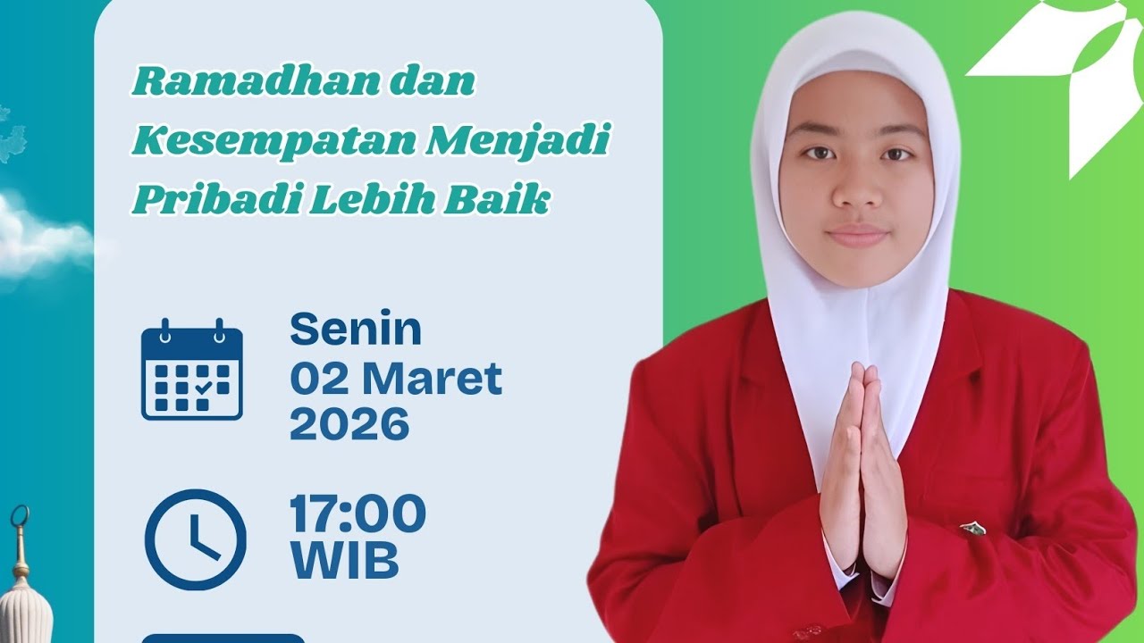 Renungan Bulan Ramadhan 06 | Ramadhan dan kesempatan menjadi pribadi lebih baik