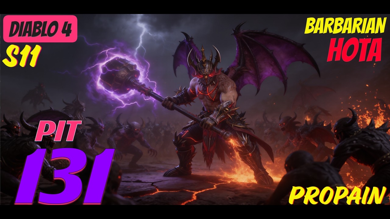 Diablo 4 Варвар S11 PIT 131 - 13:43