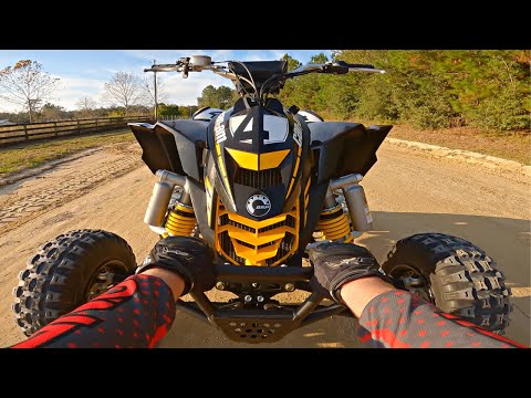 CanAm DS450 | Hitting the Rev Limiter Long and Hard on Holeshots!