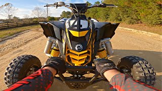 CanAm DS450 | Hitting the Rev Limiter Long and Hard on Holeshots!