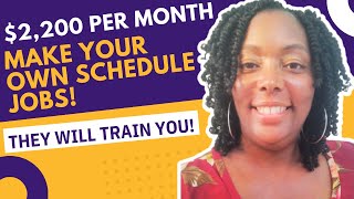 Set Your Own Schedule Jobs| Non Phone Work From Home Jobs| Hiring Now