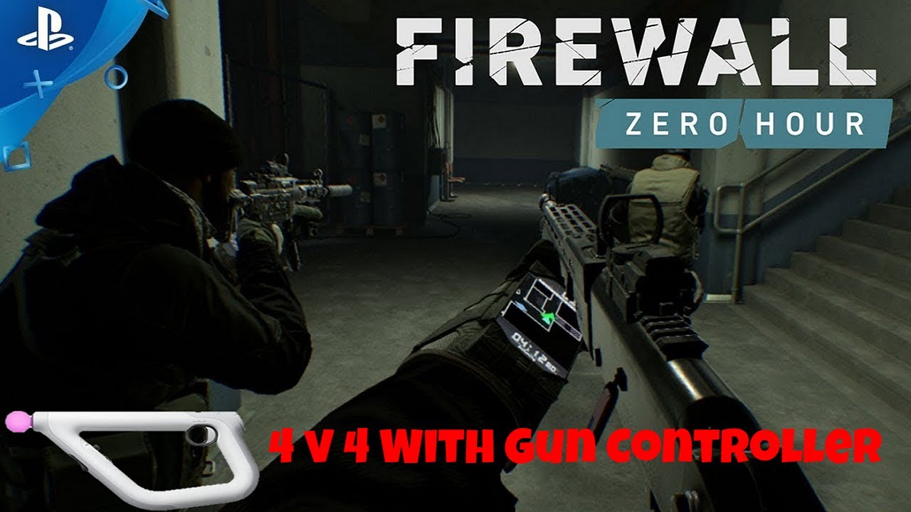 Firewall Zero Hour PSVR Tactical Shooter Gameplay w/ Gun Controller ...