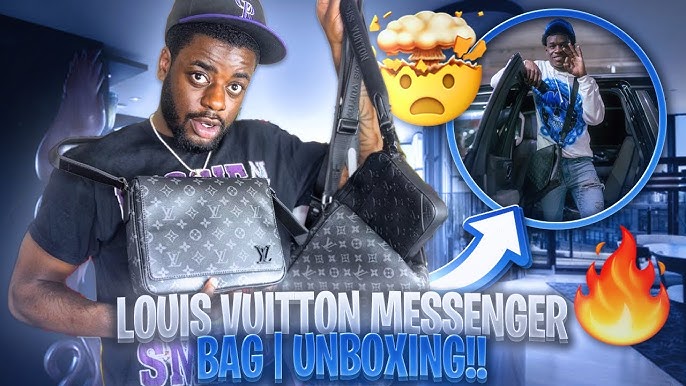 Unboxing a Mens Louis Vuitton Trio Messenger Bag - UNBOXING AND