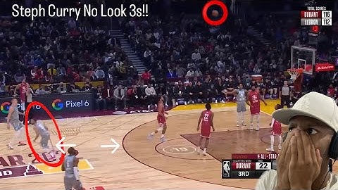 Reacting To Steph Curry’s INSANE No Look 3s!!🔥
