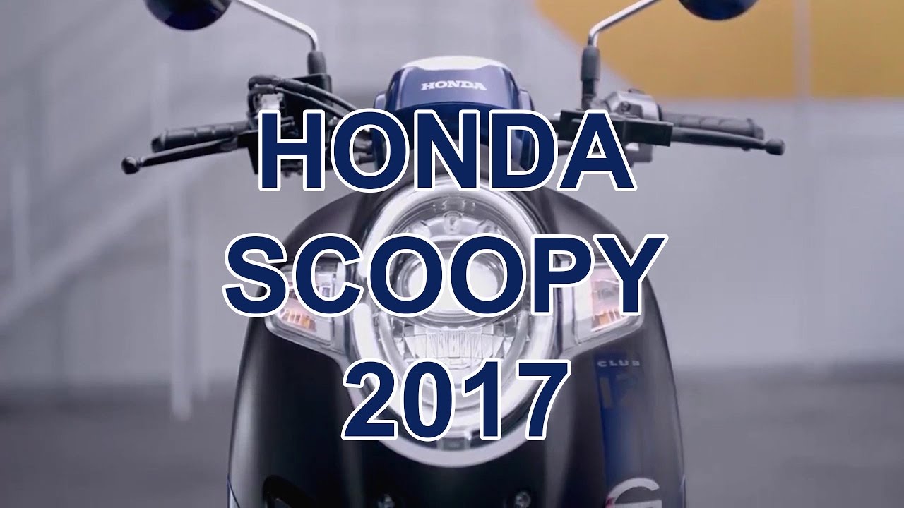 INI DIA Scoopy 2017 YouTube