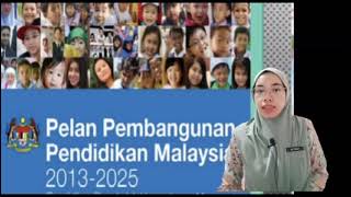 (EDUP2072) Perkembangan sistem pendidikan dan hubungannya dengan falsafah pendidikan di Malaysia