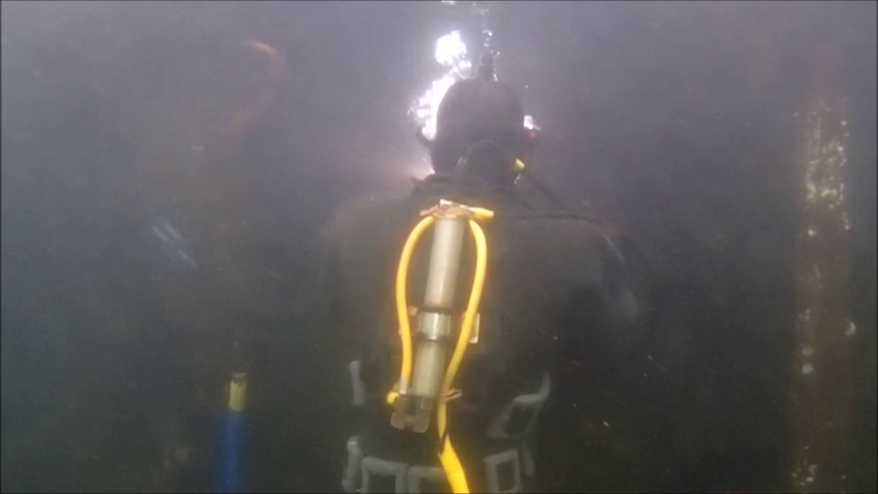 2016年12月26日 潜水作業 水中溶接 underwater welding YouTube