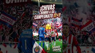 Tigres vs chivas rumbo ala 12+ 1 ❤️🤍💙#chivas #ligamx #tigres #viral #futbol