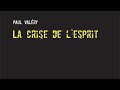 Paul valry la crise de lesprit 1re lettre