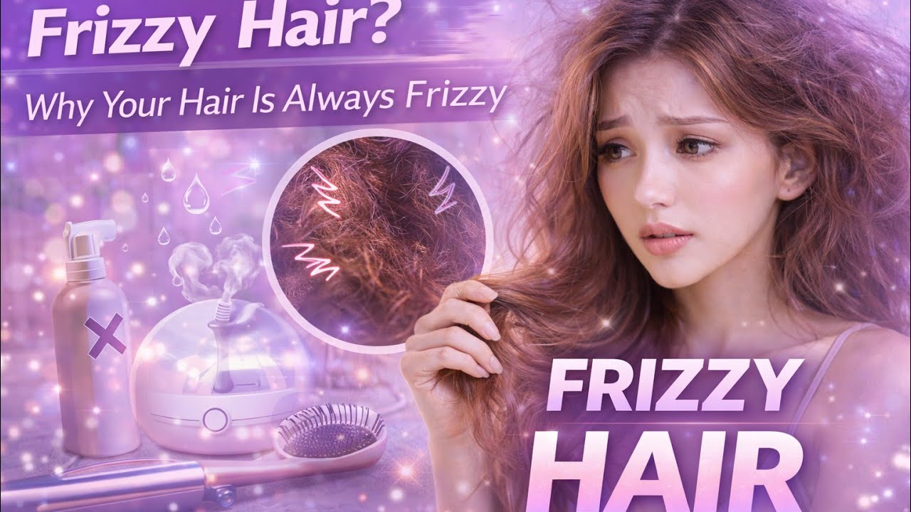 Frizzy hair: “Why Your Hair Is Always Frizzy”