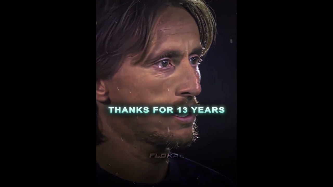 Thank you for 13 amazing years, Luka Modrić