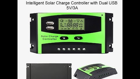 Suore Charge Controller 60Amp 12V 24V Easy  to Use For Home || Suoer  60A  Solar Charge Controller