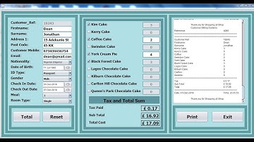 How to Create a Customer Billing System in  Java NetBeans - Full Tutorial