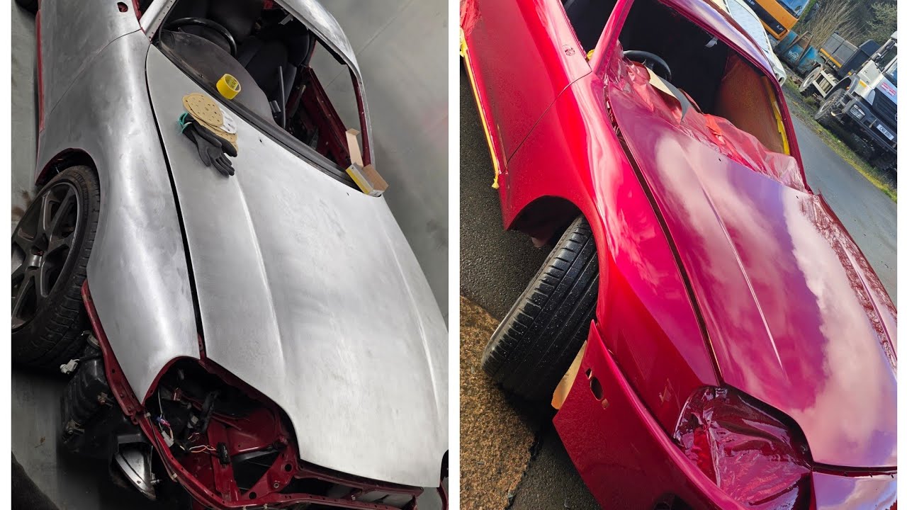 Supra перекрашивают – худший кошмар для маляра? От голого металла до 46-вольтового красного цвета...