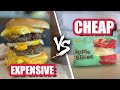 Eating ONLY The Cheapest VS Expensive Fast Food for 24 Hours