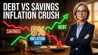 “How Inflation Affects Your Debt and Savings — Simple Explanation”