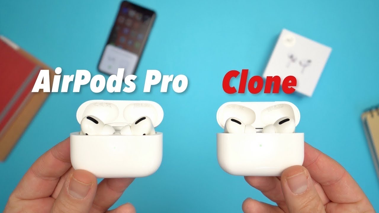 Assurdo! C'è già il CLONE delle Airpods Pro - YouTube