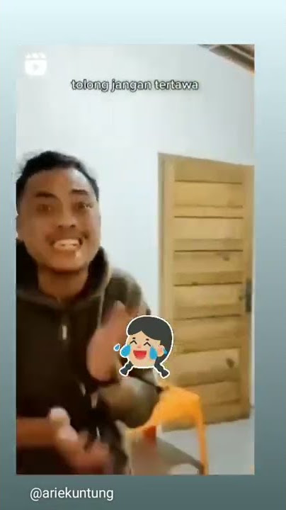 video orang kaget lucu