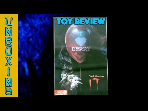 UNBOXING! NECA Pennywise Game Stop Exclusive Action Figure 2018 - Toy Review!