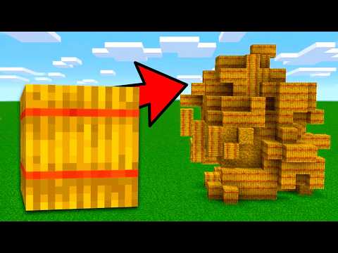 Minecraft but EVERY BLOCK MULTIPLIES