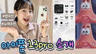 what’s on my phone?📱 새로 바꾼 아이폰 13 pro 폰소개 & 앱추천👩‍💻 나만의비밀공간까지..?🤫