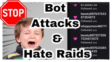 Twitch | How to stop Attacks, Follow Bots and Hate Raids Quick and Easy!