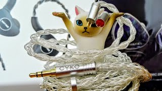 картинка: CYKO T601 ✨️ 6N OCC SILVER PLATED – громкое название для бюджетного кабеля 💯‼️‼️‼️