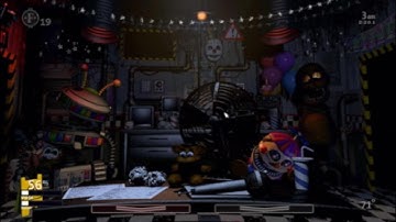 I unlocked my first cutscene in Fnaf ultimate custom night