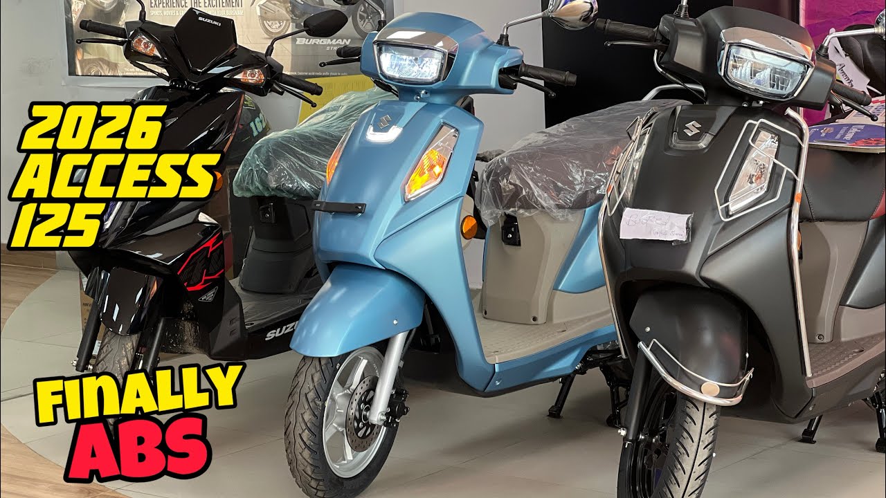 Finally ABS In Suzuki Access 125 🤩| 2026 Suzuki Access 125 ABS | Access 125 New Model 2026 