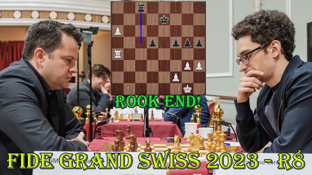 Hikaru Nakamura defeats Fabiano Caruana in Round 10 of the 2023 FIDE Grand  Swiss in 40 moves : r/chess