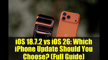 iOS 18.7.2 vs iOS 26: Which iPhone Update Should You Choose? (Full Guide)
